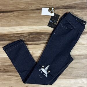 NWT Vigoss Girls Unicorn Leggings / Jeggings The Jagger Skinny